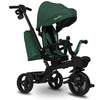 Tricicleta copii, Lionelo, Kori, Ultrapliabila, Multifunctionala, Cu suport de picioare, Control al directiei, Scaun reversibil, Rotire 360 grade, Conform cu standardul european de securitate EN71, Verde