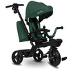 Tricicleta copii, Lionelo, Kori, Ultrapliabila, Multifunctionala, Cu suport de picioare, Control al directiei, Scaun reversibil, Rotire 360 grade, Conform cu standardul european de securitate EN71, Verde