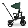 Tricicleta copii, Lionelo, Kori, Ultrapliabila, Multifunctionala, Cu suport de picioare, Control al directiei, Scaun reversibil, Rotire 360 grade, Conform cu standardul european de securitate EN71, Verde