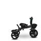 Tricicleta copii, Lionelo Kori, ultra-pliabila si multifunctionala, cu scaun rotativ 360°, control parental, suport pentru picioare si accesorii premium, Verde