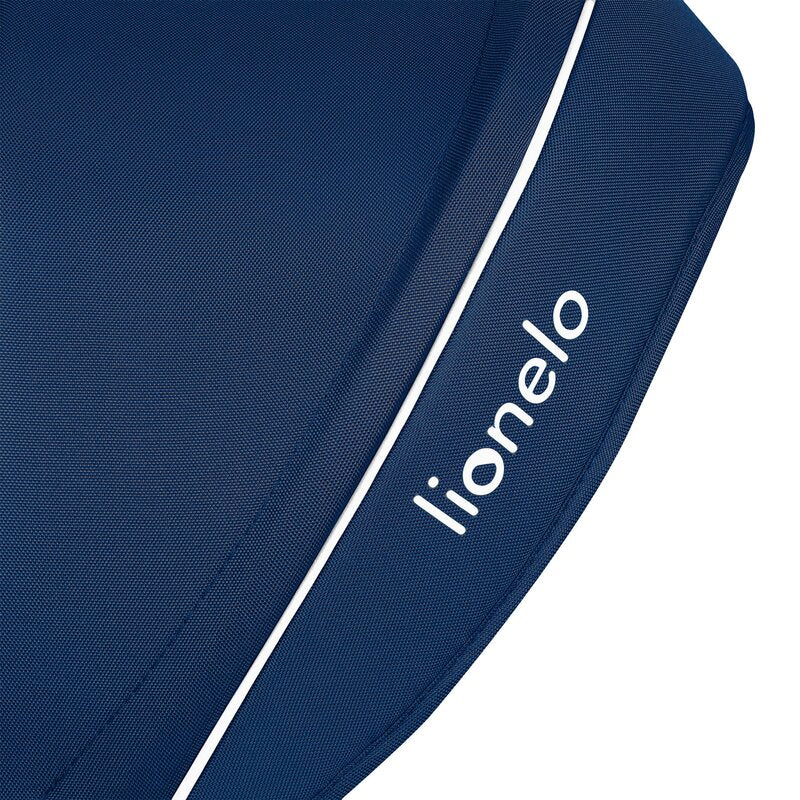 Tricicleta copii, Lionelo, Tris Plus, Ultrapliabila, Multifunctionala, Pana la 25 kg, Inclinare spatar in fata si in spate, Suport picioare, Control al directiei, Scaun reversibil, Rotire 360 grade, Conform cu EN71, 9 luni-5 ani, Albastru