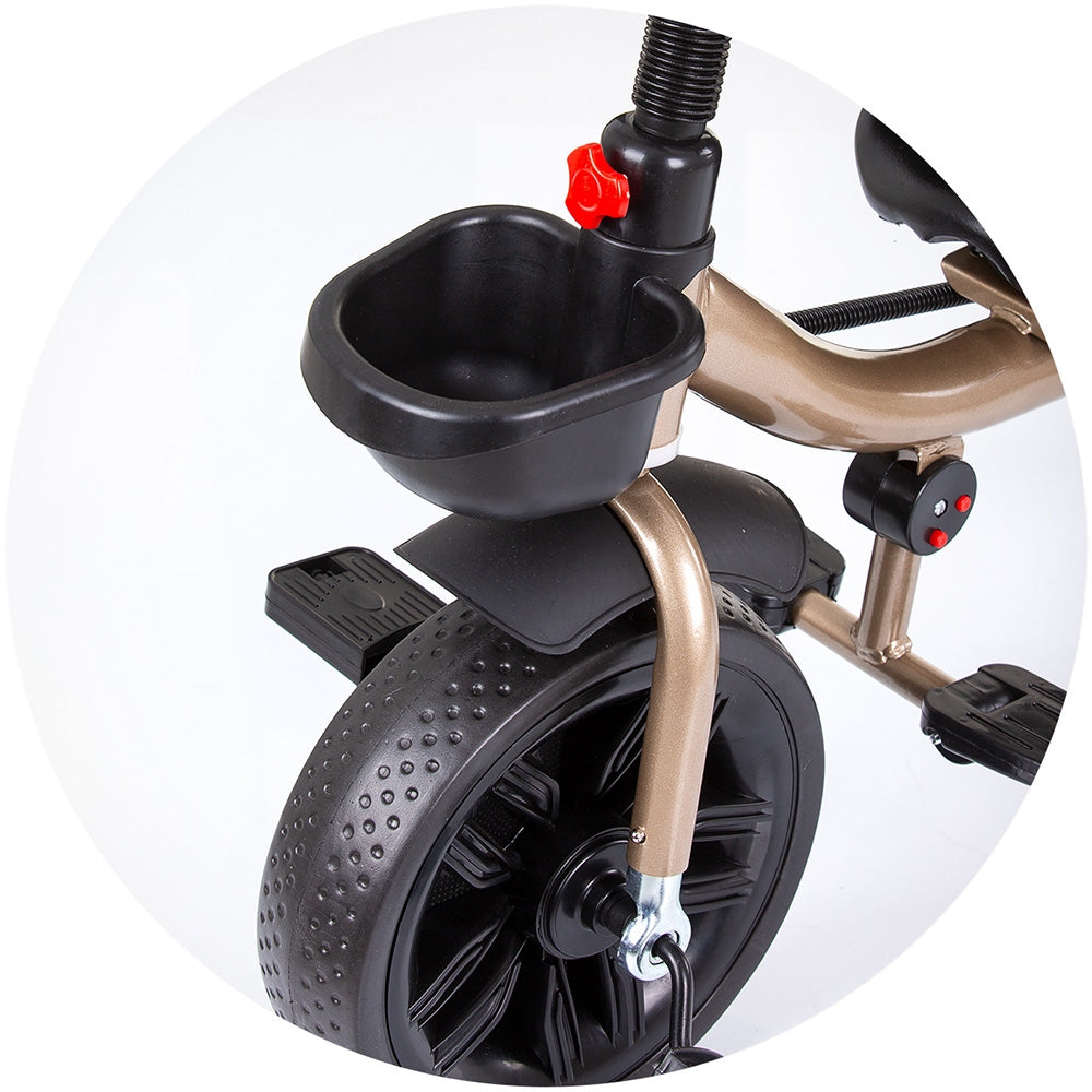 Tricicleta gemeni Chipolino Hip Hop sand - gogobaby.ro