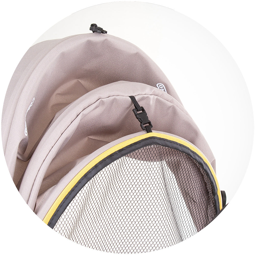 Tricicleta gemeni Chipolino Hip Hop sand - gogobaby.ro