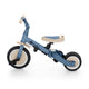 Tricicleta, Petite&Mars, Turbo, 5 in 1, Multifunctionala, Vehicul de impins, Bicicleta cu/fara pedale, Cu maner de ghidaj, Detasabil, Roti din cauciuc, Pana la 25 kg, 1.5-5 ani, Ocean Blue