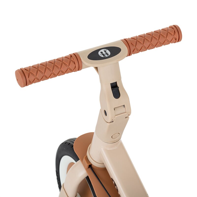 Tricicleta, Petite&Mars, Turbo, 5 in 1, Multifunctionala, Vehicul de impins, Bicicleta cu/fara pedale, Cu maner de ghidaj, Detasabil, Roti din cauciuc, Pana la 25 kg, 1.5-5 ani, Bej - gogobaby.ro