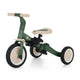 Tricicleta, Petite&Mars, Turbo, 5 in 1, Multifunctionala, Vehicul de impins, Bicicleta cu/fara pedale, Cu maner de ghidaj, Detasabil, Roti din cauciuc, Pana la 25 kg, 1.5-5 ani, Verde