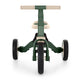 Tricicleta, Petite&Mars, Turbo, 5 in 1, Multifunctionala, Vehicul de impins, Bicicleta cu/fara pedale, Cu maner de ghidaj, Detasabil, Roti din cauciuc, Pana la 25 kg, 1.5-5 ani, Verde