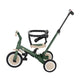 Tricicleta, Petite&Mars, Turbo, 5 in 1, Multifunctionala, Vehicul de impins, Bicicleta cu/fara pedale, Cu maner de ghidaj, Detasabil, Roti din cauciuc, Pana la 25 kg, 1.5-5 ani, Verde