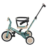 Tricicleta, Petite&Mars, Turbo, Editie limitata, 5 in 1, Multifunctionala, Vehicul de impins, Bicicleta cu/fara pedale, Cu maner de ghidaj, Detasabil, Roti din cauciuc, Pana la 25 kg, 1.5-5 ani, Dino Park
