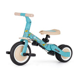 Tricicleta, Petite&Mars, Turbo, Editie limitata, 5 in 1, Multifunctionala, Vehicul de impins, Bicicleta cu/fara pedale, Cu maner de ghidaj, Detasabil, Roti din cauciuc, Pana la 25 kg, 1.5-5 ani, Dino Park