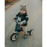Tricicleta, Petite&Mars, Turbo, Editie limitata, 5 in 1, Multifunctionala, Vehicul de impins, Bicicleta cu/fara pedale, Cu maner de ghidaj, Detasabil, Roti din cauciuc, Pana la 25 kg, 1.5-5 ani, Llama Vibes