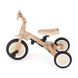 Tricicleta, Petite&Mars, Turbo, Editie limitata, 5 in 1, Multifunctionala, Vehicul de impins, Bicicleta cu/fara pedale, Cu maner de ghidaj, Detasabil, Roti din cauciuc, Pana la 25 kg, 1.5-5 ani, Llama Vibes