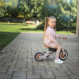 Tricicleta, Petite&Mars, Turbo, Editie limitata, 5 in 1, Multifunctionala, Vehicul de impins, Bicicleta cu/fara pedale, Cu maner de ghidaj, Detasabil, Roti din cauciuc, Pana la 25 kg, 1.5-5 ani, Llama Vibes