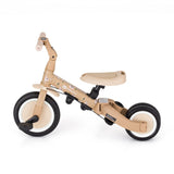 Tricicleta, Petite&Mars, Turbo, Editie limitata, 5 in 1, Multifunctionala, Vehicul de impins, Bicicleta cu/fara pedale, Cu maner de ghidaj, Detasabil, Roti din cauciuc, Pana la 25 kg, 1.5-5 ani, Llama Vibes