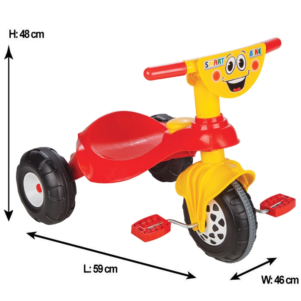 Tricicleta Pilsan Smart red - gogobaby.ro