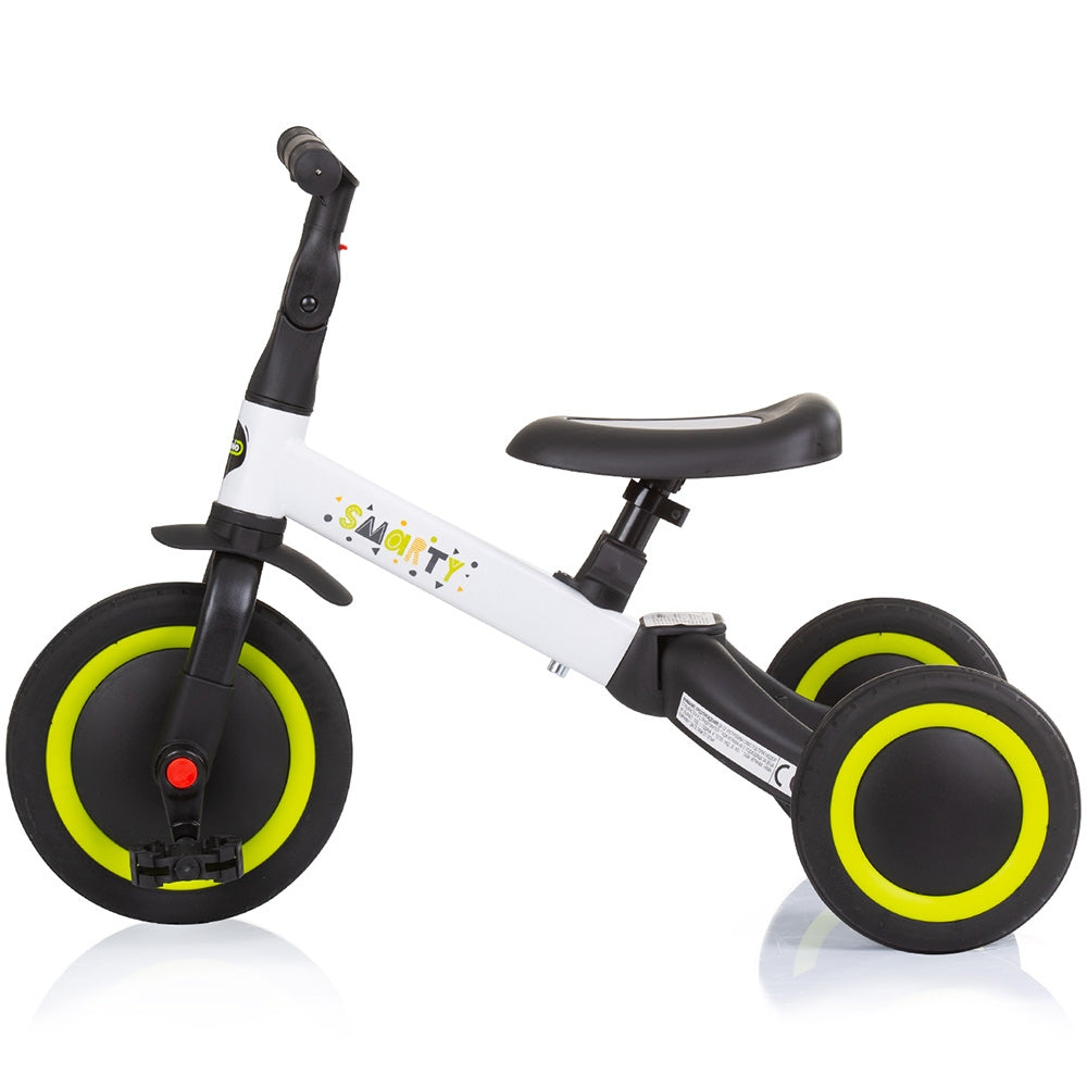 Tricicleta si bicicleta Chipolino Smarty 2 in 1 lime - gogobaby.ro