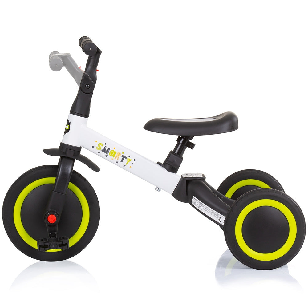 Tricicleta si bicicleta Chipolino Smarty 2 in 1 lime - gogobaby.ro