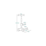 Trotineta, Lionelo, Franky, Multifunctionala, Pliabila, Pana la 50 kg, Bicicleta cu 3 roti si trotineta de echilibru, Ghidon reglabil, Sezut detasabil, Roti cu LED, Conform cu EN71, EN62115, 12 luni+, Roz