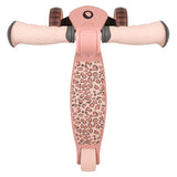 Trotineta, Lionelo, Franky, Multifunctionala, Pliabila, Pana la 50 kg, Bicicleta cu 3 roti si trotineta de echilibru, Ghidon reglabil, Sezut detasabil, Roti cu LED, Conform cu EN71, EN62115, 12 luni+, Roz