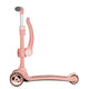 Trotineta, Lionelo, Franky, Multifunctionala, Pliabila, Pana la 50 kg, Bicicleta cu 3 roti si trotineta de echilibru, Ghidon reglabil, Sezut detasabil, Roti cu LED, Conform cu EN71, EN62115, 12 luni+, Roz