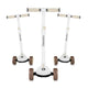 Trotineta, Lionelo, Franky, Multifunctionala, Pliabila, Pana la 50 kg, Bicicleta cu 3 roti si trotineta de echilibru, Ghidon reglabil, Sezut detasabil, Roti cu LED, Conform cu EN71, EN62115, 12 luni+, Bej