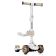 Trotineta, Lionelo, Franky, Multifunctionala, Pliabila, Pana la 50 kg, Bicicleta cu 3 roti si trotineta de echilibru, Ghidon reglabil, Sezut detasabil, Roti cu LED, Conform cu EN71, EN62115, 12 luni+, Bej
