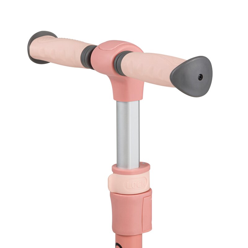Trotineta, Lionelo, Franky, Multifunctionala, Pliabila, Pana la 50 kg, Bicicleta cu 3 roti si trotineta de echilibru, Ghidon reglabil, Sezut detasabil, Roti cu LED, Conform cu EN71, EN62115, 12 luni+, Roz