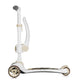 Trotineta, Lionelo, Franky, Multifunctionala, Pliabila, Pana la 50 kg, Bicicleta cu 3 roti si trotineta de echilibru, Ghidon reglabil, Sezut detasabil, Roti cu LED, Conform cu EN71, EN62115, 12 luni+, Bej