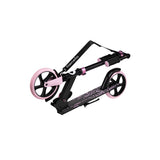 Trotineta, Lionelo, Luca, Pentru copii sau adulti, Ultrapliabila, Pana la 100 Kg, Conform cu standardul european de securitate EN14619, Roz