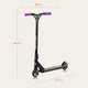 Trotineta, Lionelo, Whizz, Pentru Acrobatii, Rulmenti ABEC-9, Sistemul de compresie IHC 9, 20 - 100 kg, Conform cu standardul european de securitate EN14619, Multicolor