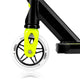 Trotineta, Lionelo, Whizz, Pentru Acrobatii, Rulmenti ABEC-9, Sistemul de compresie IHC 9, 20 - 100 kg, Conform cu standardul european de securitate EN14619, Verde/Negru