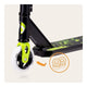 Trotineta, Lionelo, Whizz, Pentru Acrobatii, Rulmenti ABEC-9, Sistemul de compresie IHC 9, 20 - 100 kg, Conform cu standardul european de securitate EN14619, Verde/Negru