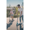 Trotineta, Lionelo, Whizz, Pentru Acrobatii, Rulmenti ABEC-9, Sistemul de compresie IHC 9, 20 - 100 kg, Conform cu standardul european de securitate EN14619, Verde/Negru