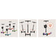 Trotineta pentru copii, Lionelo, Mey, Ultrapliabila, Cu lumini si cosulet, Maner ajustabil pe inaltime, 3 ani+, Pana la 50 Kg, Ultra usor, 2.8 kg, Conform cu standardul EN71-1/2/3, Certificata Intertek, Roz