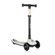 Trotineta pentru copii, Lionelo, Mey, Ultrapliabila, Cu lumini si cosulet, Maner ajustabil pe inaltime, 3 ani+, Pana la 50 Kg, Ultra usor, 2.8 kg, Conform cu standardul EN71-1/2/3, Certificata Intertek, Bej
