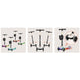 Trotineta pentru copii, Lionelo, Mey, Ultrapliabila, Cu lumini si cosulet, Maner ajustabil pe inaltime, 3 ani+, Pana la 50 Kg, Ultra usor, 2.8 kg, Conform cu standardul EN71-1/2/3, Certificata Intertek, Bej