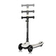 Trotineta pentru copii, Lionelo, Mey, Ultrapliabila, Cu lumini si cosulet, Maner ajustabil pe inaltime, 3 ani+, Pana la 50 Kg, Ultra usor, 2.8 kg, Conform cu standardul EN71-1/2/3, Certificata Intertek, Bej