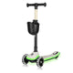 Trotineta pentru copii, Lionelo, Mey, Ultrapliabila, Cu lumini si cosulet, Maner ajustabil pe inaltime, 3 ani+, Pana la 50 Kg, Ultra usor, 2.8 kg, Conform cu standardul EN71-1/2/3, Certificata Intertek, Bej