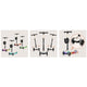 Trotineta pentru copii, Lionelo, Mey, Ultrapliabila, Cu lumini si cosulet, Maner ajustabil pe inaltime, 3 ani+, Pana la 50 Kg, Ultra usor, 2.8 kg, Conform cu standardul EN71-1/2/3, Certificata Intertek, Bej
