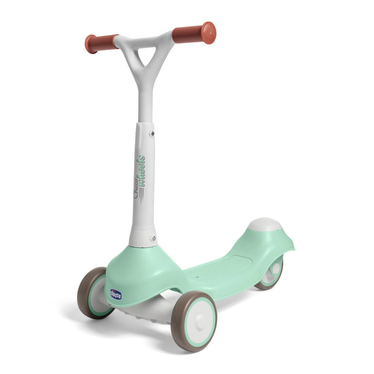 Tricicleta transformabila in trotineta Chicco Ride On 2 in 1, Verde menta, 1-4 ani - gogobaby.ro