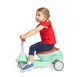 Tricicleta transformabila in trotineta Chicco Ride On 2 in 1, Verde menta, 1-4 ani