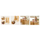 Turn de invatare Montessori, Lionelo, Cass, Functie de raft pentru carti, Pana la 30 kg, 12 luni - 6 ani, Din MDF si furnir, 3 trepte de inaltime, Natur