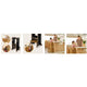 Turn de invatare Montessori, Lionelo, Cass, Functie de raft pentru carti, Pana la 30 kg, 12 luni - 6 ani, Din MDF si furnir, 3 trepte de inaltime, Negru