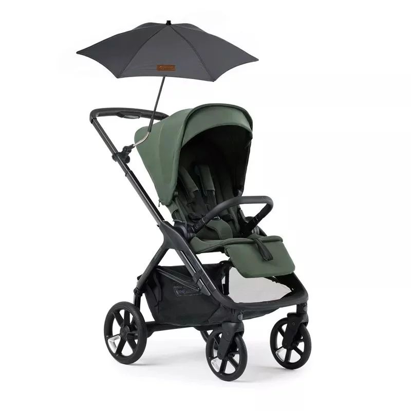Umbrela carucior, Jane, Universala, Cu filtru UPF 50+, Anti-UV, Black