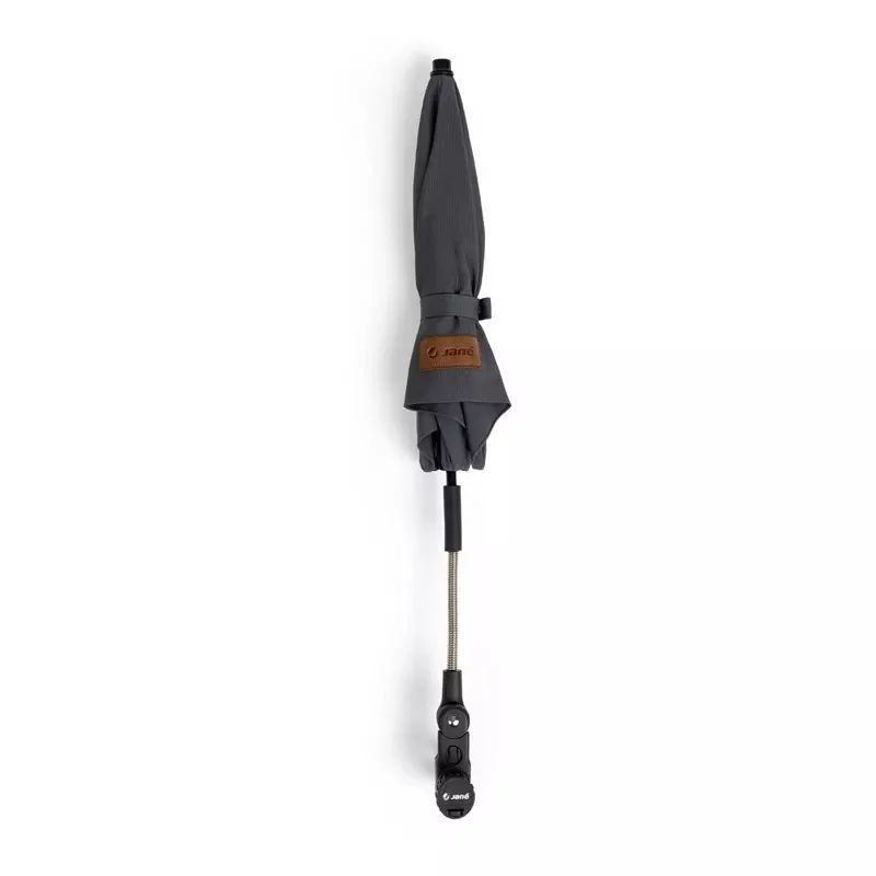 Umbrela carucior, Jane, Universala, Cu filtru UPF 50+, Anti-UV, Black
