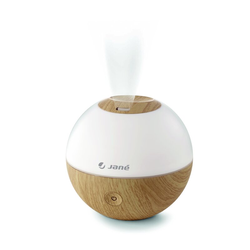 Umidificator, Jane, Moon, Cu compartiment aromaterapie, Cu lumini si senzor de apa, 16 x 16 x 14 cm - gogobaby.ro