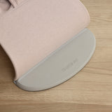 BabyBjorn - Balansoar Bliss Light Pink din tesatura melange cu aspect Clasic