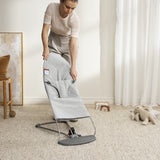 BabyBjorn - Balansoar Bliss Light Gray din tesatura melange cu aspect Clasic