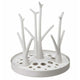 Uscator, Bocioland, Pentru biberoane, Cu design flexibil, Fara BPA, Pentru 8 recipiente, 22x26 cm, White
