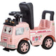 Vehicul ride-on, Free2Move, Ambulanta, Cu lumini si sunete, Cu spatiu de depozitare, 19-36 luni, Roz